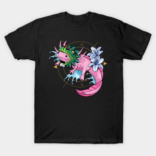 mayan axolotl T-Shirt